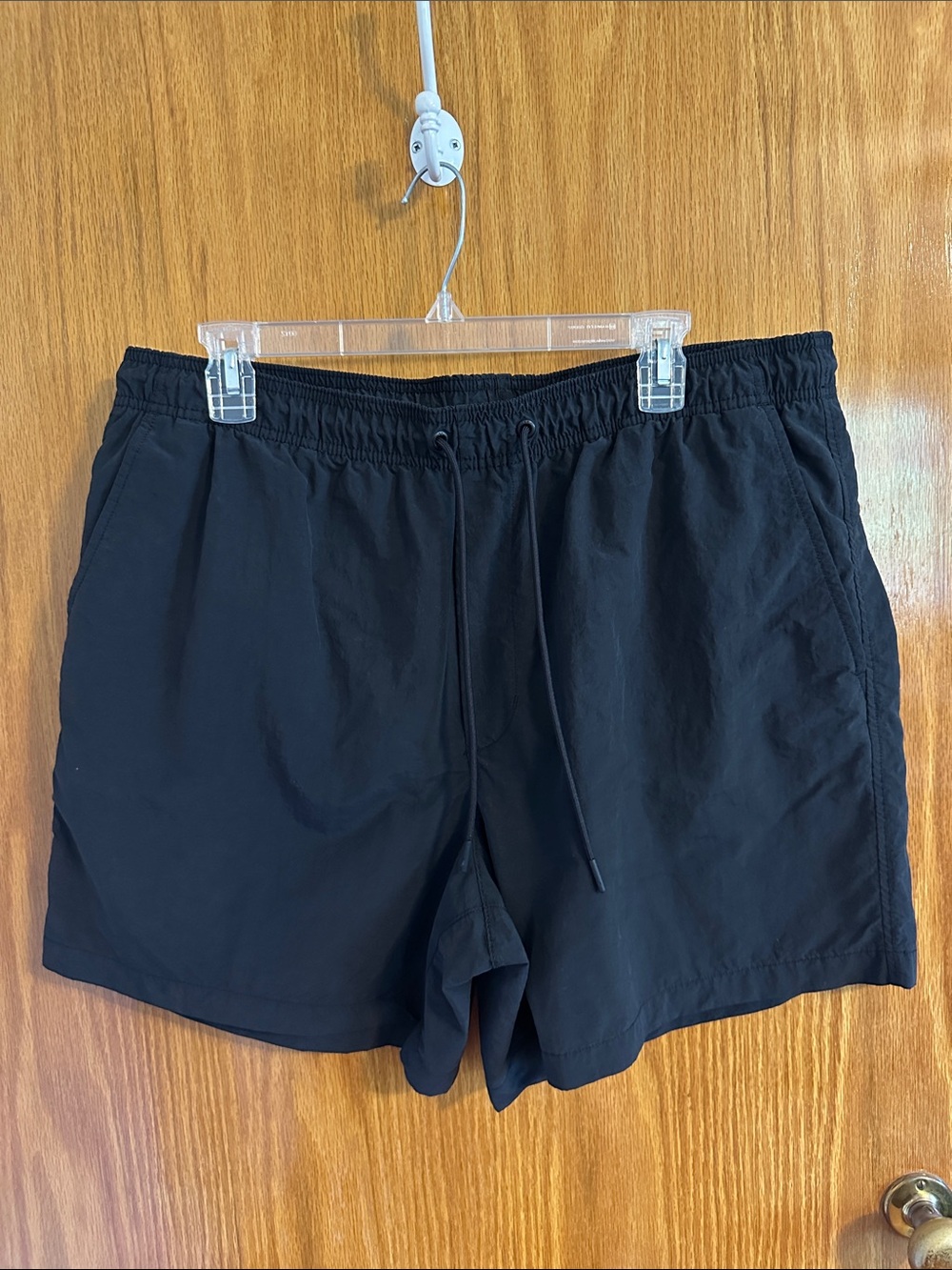 American Eagle Outfitters Black Athletic Drawstring Shorts
